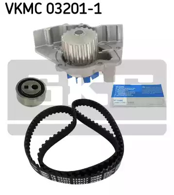 Комплект водяного насоса / зубчатого ремня SKF VKMC 03201-1 (VKMA 03201, VKPC 83615)